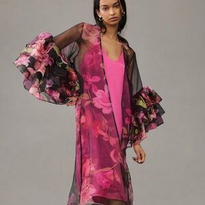 NWT ANTHROPOLOGIE SHEER DUSTER